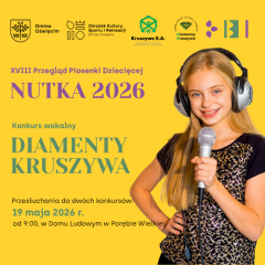 Konkursy wokalne Nutka 2026 i Diamenty Kruszywa
